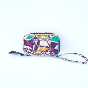 Vera Bradley multicolored wristlet.  3"×5.5".